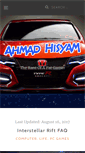 Mobile Screenshot of ahmadhisyam.com